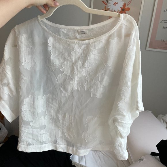 Aritzia White Blouse - Picture 2 of 3